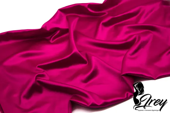 Атлас-стрейч бельевой, фуксия
