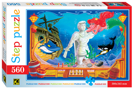 STEP Puzzle Пазл 560 "Русалочка" 78100 Степ