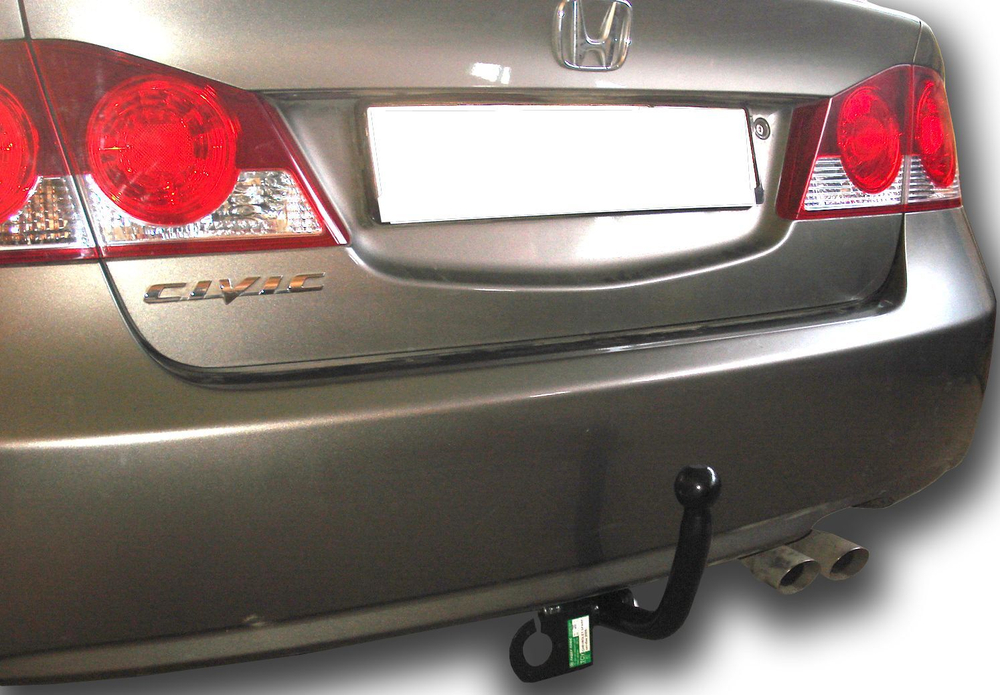 Фаркоп(прицепное) Лидер-Плюс для HONDA CIVIC,седан 2006-2012(паспорт и сертификат в комплекте)(без электрики)H103-A