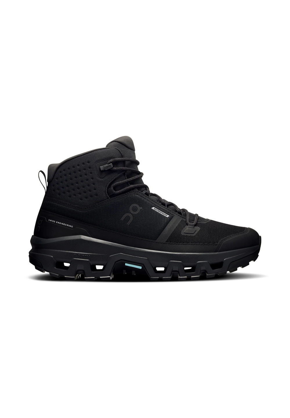 Ботинки On Cloudrock Mid Waterproof black/black