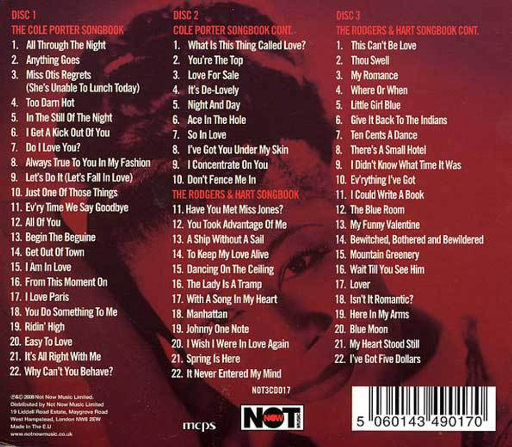 Ella Fitzgerald / Songbooks: Cole Porter & The Rodgers And Hart (3CD)