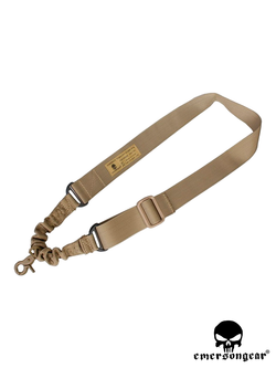 Оружейный ремень одноточечный EmersonGear Single Point Bungee Sling (EM2423). Койот