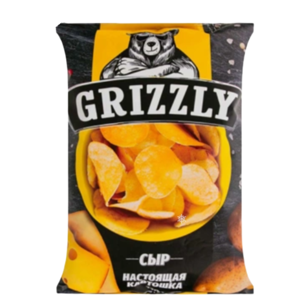 Чипсы GRIZZLY сыр 55 гр