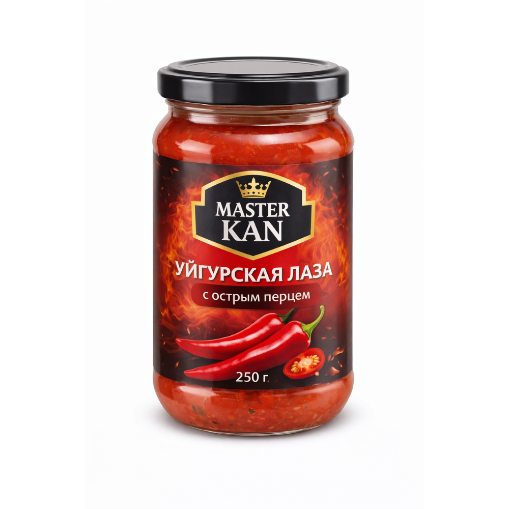 Уйгурская лаза Маster Kan с острым перцем 250 гр
