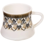 Кофейный набор 12 предметов «Восточная сказка» ( 6кружек 90мл+6 блюдец), вензеля