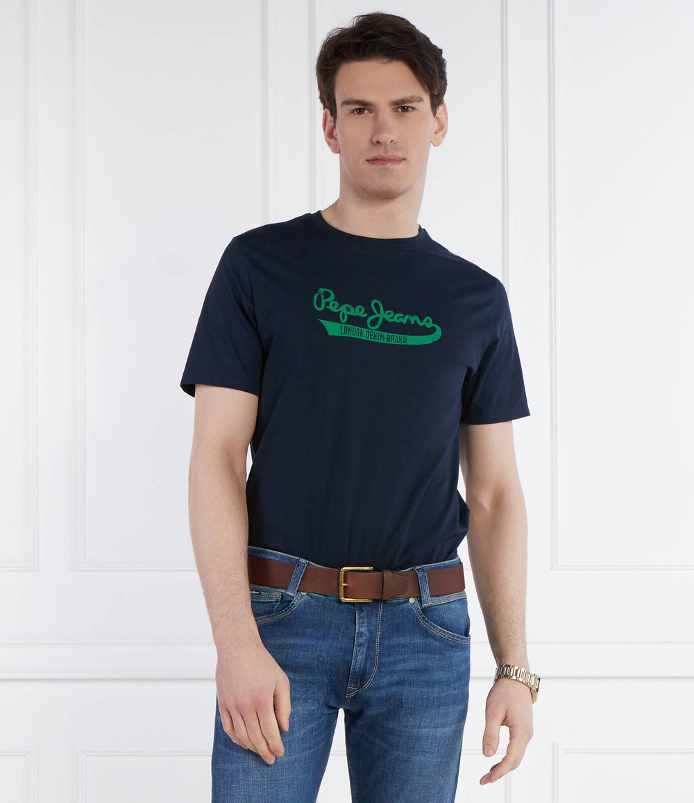 Футболка CLAUDE Pepe Jeans London - темно-синий(PM509390)