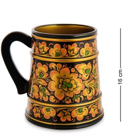 Народные промыслы ХЛ-040/1 Кружка 160*140 (Хохлома)