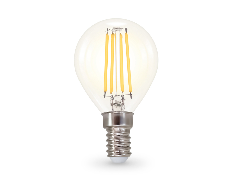 Лампа светодиодная Filament 451134 LED P45 11W E14 4000K 220-240V