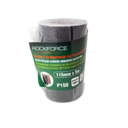 Бумага наждачная на тканевой основе 115ммх5м в рулоне (P150) RockForce##Rock FORCE RF-FB2150C