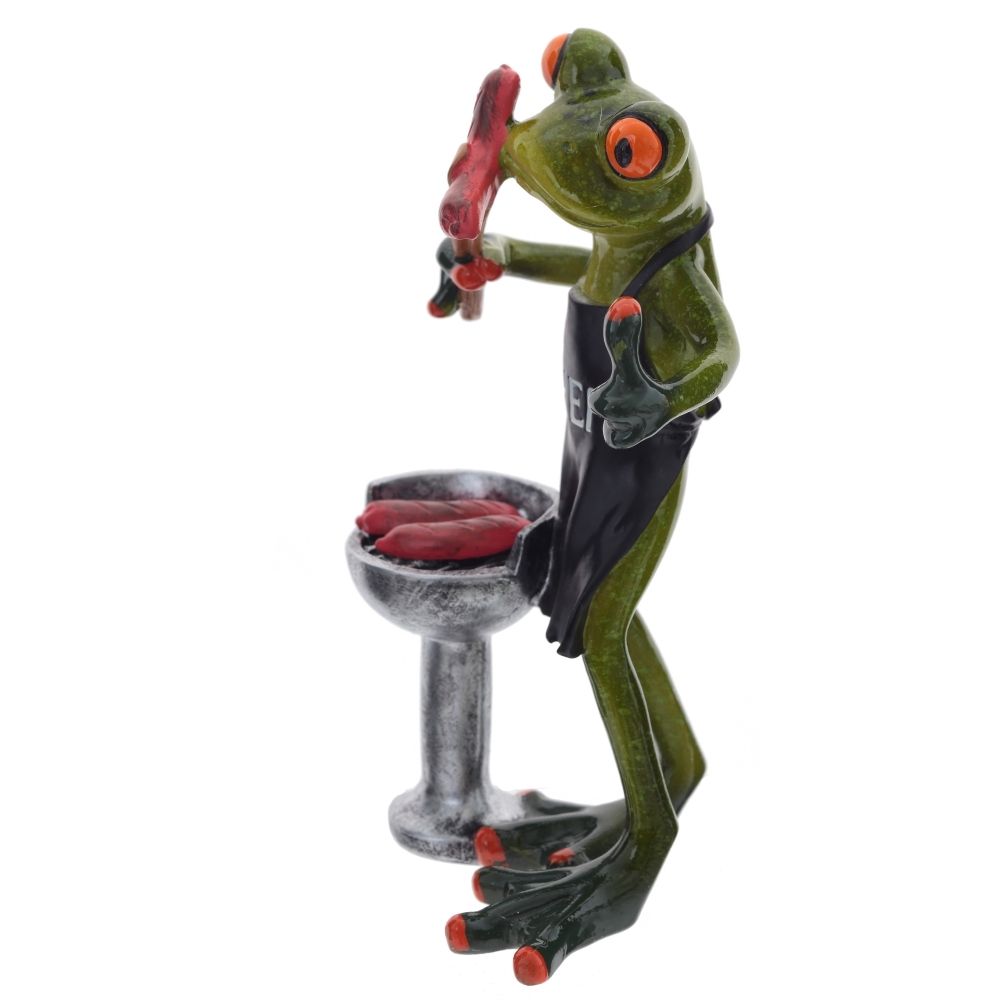 GAEM Фигурка декоративная "Лягушка", L9 W6 H16 см