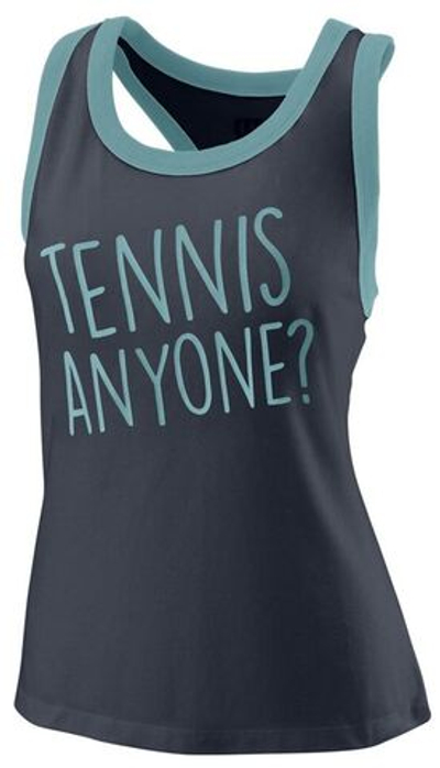 Топ теннисный Wilson Tennis Anyone Tech Tank W - Gray