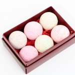 Набор из 6 бомбочек для ванны «Пусть всё исполнит Новый год!»