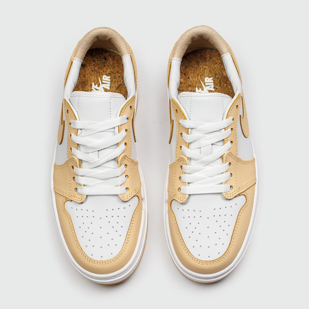 Кроссовки Air Jordan 1 Elevate Low Beige / White