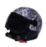 Шлем горнолыжный с визором HMR EMOTIONS H1 CAMO PIXEL +VTS2B
