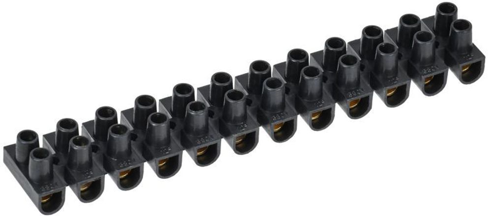 Колодка клеммная ЗВИ-15 н/г 4.0-10кв.мм 12 пар черн. IEK UZV5-015-06 Колодка клеммная ЗВИ-15 н/г 4.0-10кв.мм 12 пар черн. IEK UZV5-015-06