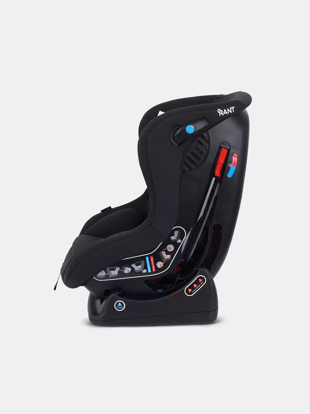 Автокресло RANT LB-777 "Pilot" (Black) группа 0-1 (0-18 кг)