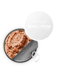 Влажный корм Bowl Wow для стерилизованных кошек, паштет из говядины - 100 г