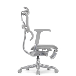 Кресло FALTO Ergohuman Elite 2 с подножкой ( серый каркас /сетка светлаяT-168-B2 Natural)