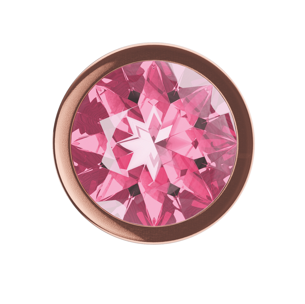 Анальная Пробка Diamond Quartz Shine S Розовое Золото 4023-01lola