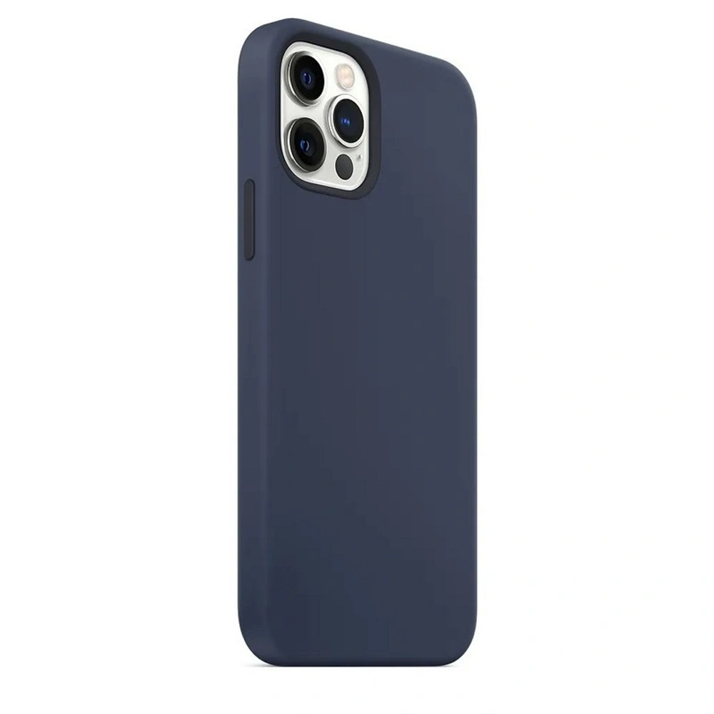 Накладка iPhone 13 Pro Max силикон blue