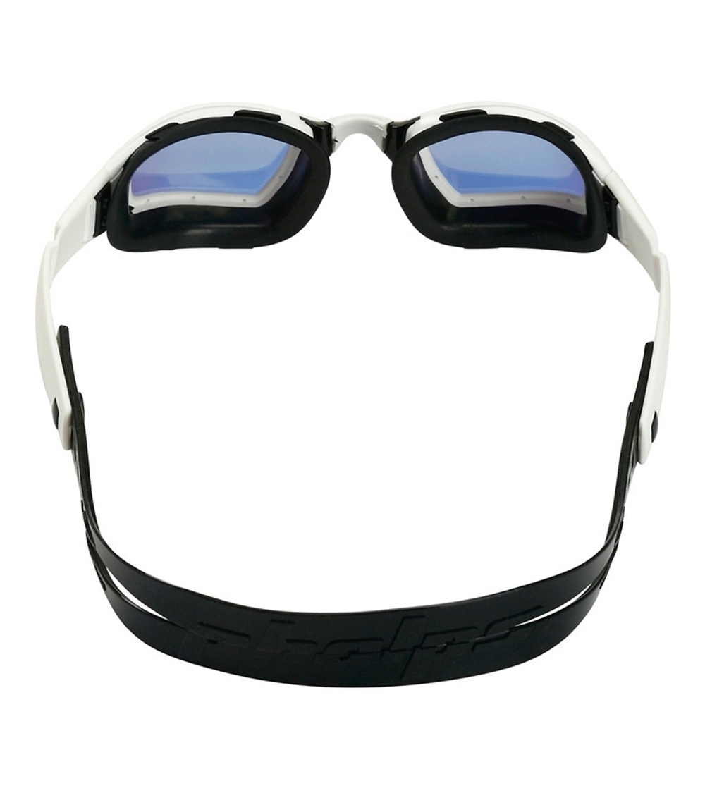 Очки для плавания Phelps Ninja Titanium золотые зеркальные линзы