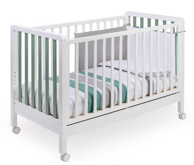 Детская кровать Pali Fleur (Astrid) белый/зеленый