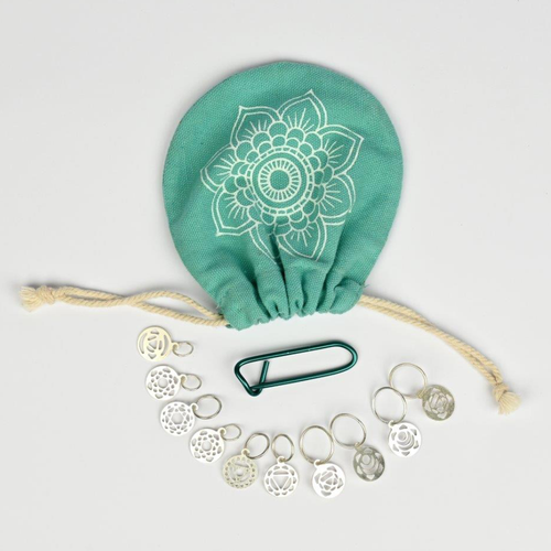 Маркеры для вязания KnitPro Mindful с покрытием из стерлингового серебра