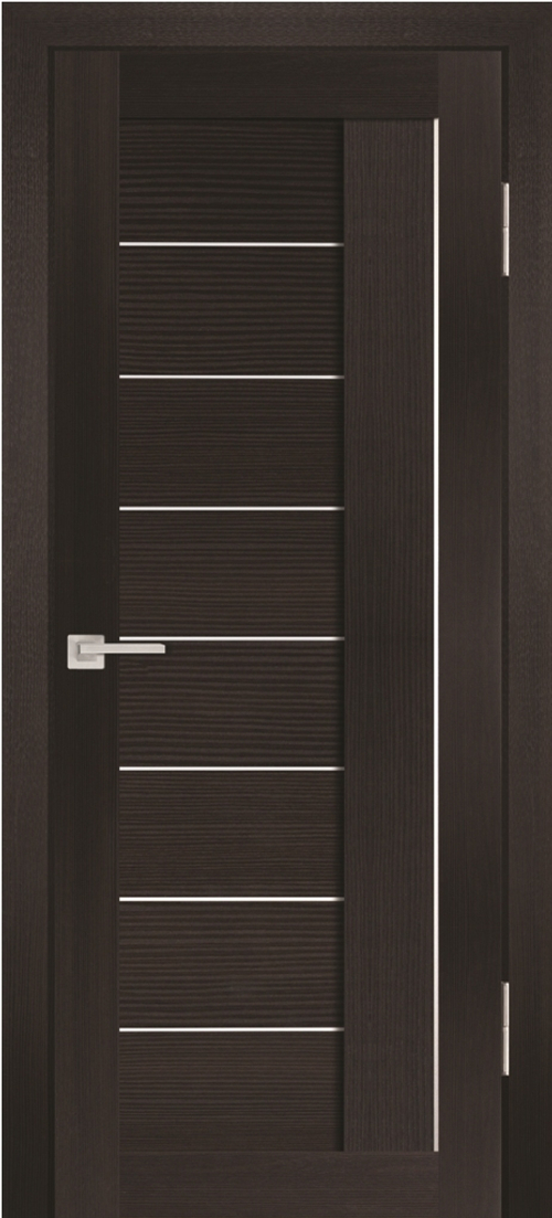 Дверь PS-17 / Цвет Венге Мелинга / белый сатинат / Двери PROFILO PORTE