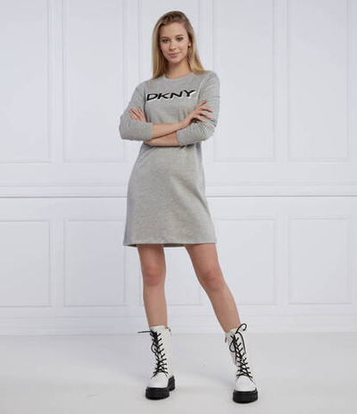 платье DKNY - серый(DD1GN18F)