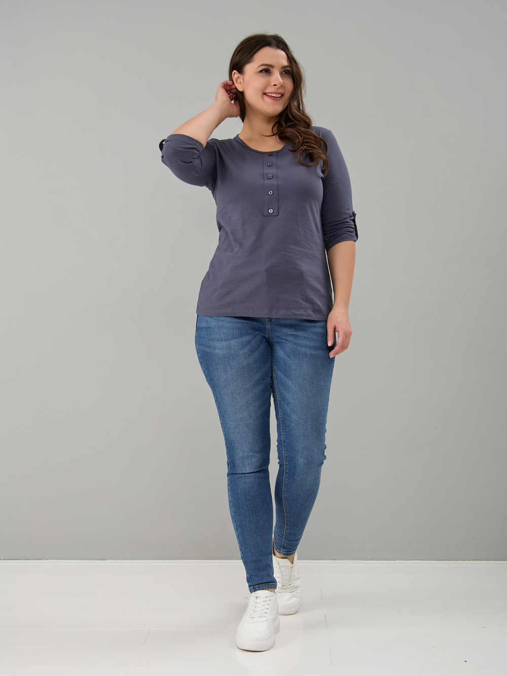 Лонгслив ЛНк-005/графит