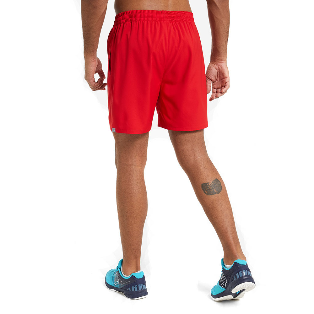 Шорты тренир. муж. HEAD Club Shorts M 811379-RD-S, р.S, 100% полиэстер, красный