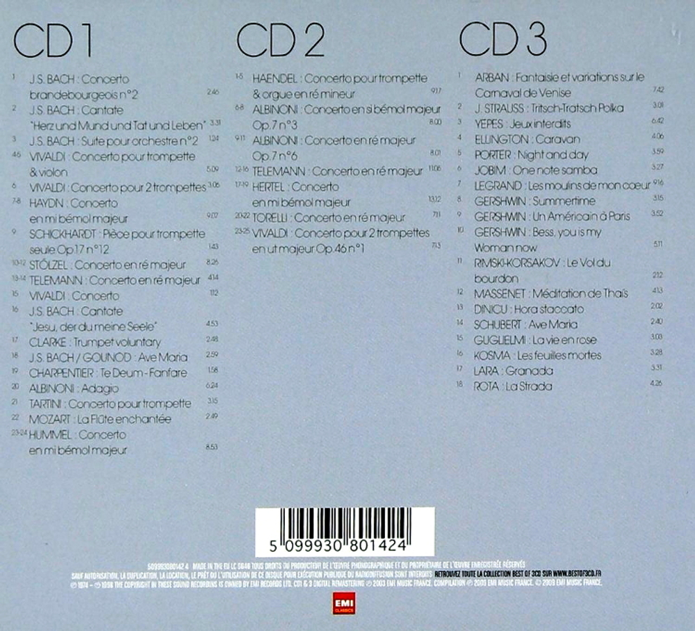Maurice Andre / Best Of (3CD)