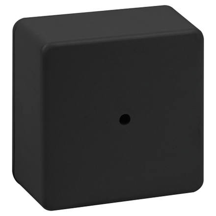 Распаячная коробка ЭРА BS-B-100-100-50 для кабель-канала черная 100х100х50мм IP40