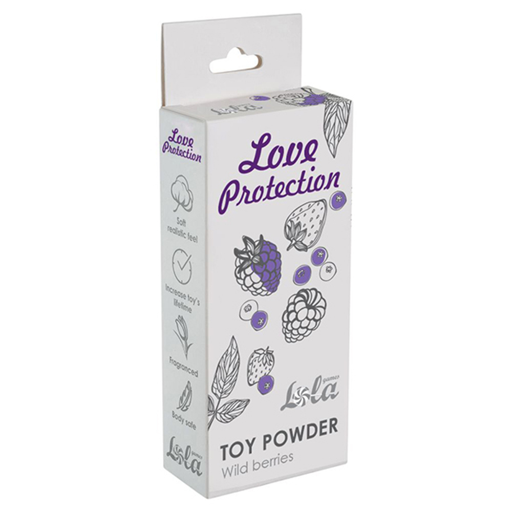 Пудра для игрушек с ароматом Лесных ягод Lola Games Love Protection 15гр