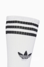 Носки adidas 3-Stripes High Crew 3 Pairs - белый