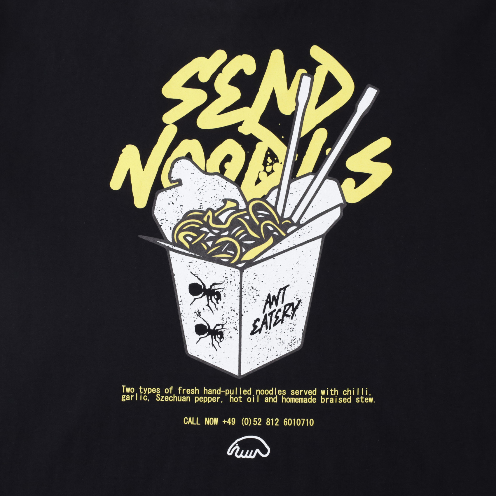 Футболка Anteater 333 Noodles (black) артикул: - купить в магазине Дайс
