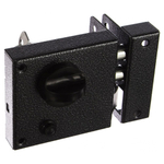 Замок накладной дверной, Омега, 3Н-3, 00-00000648, серебро