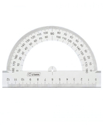 Транспортир 180*12см прозр.б/цв. (Стамм)