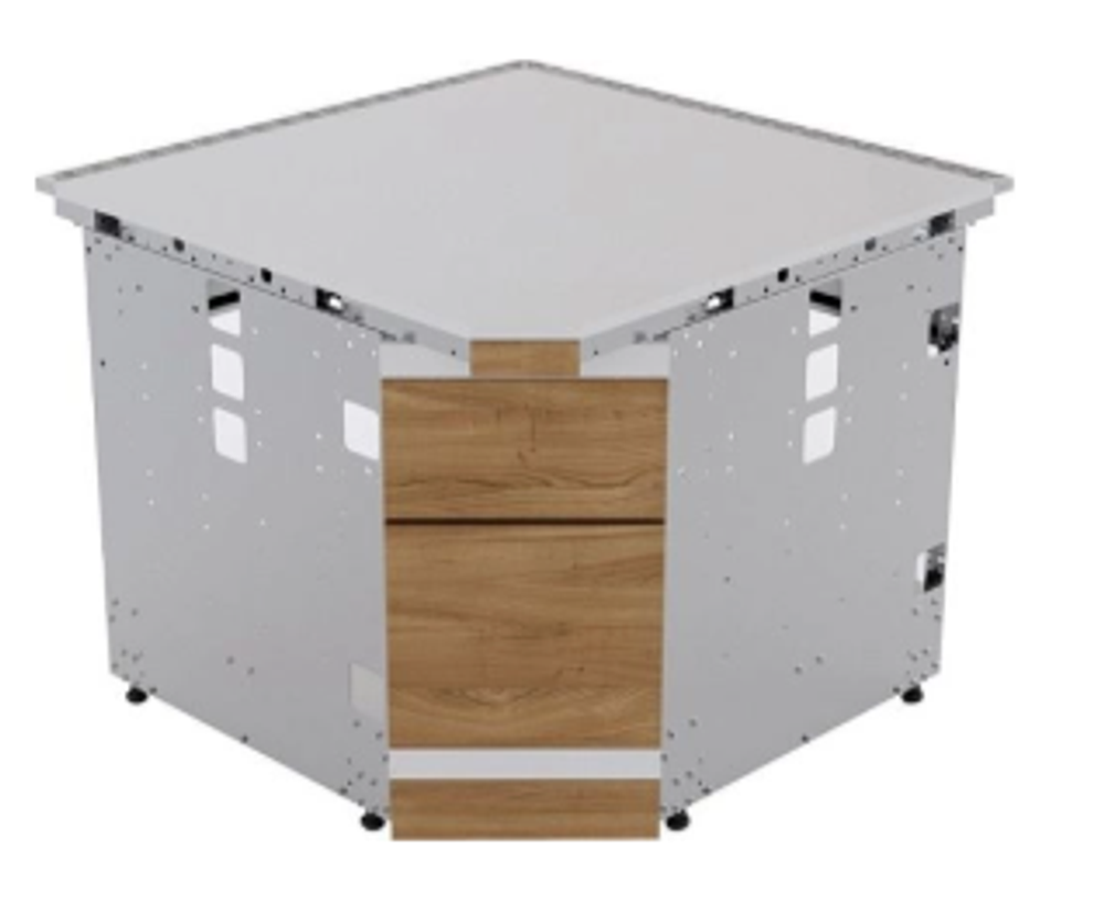 Прилавок нейтральный REFETTORIO Filin RBN290NSW-С ШС