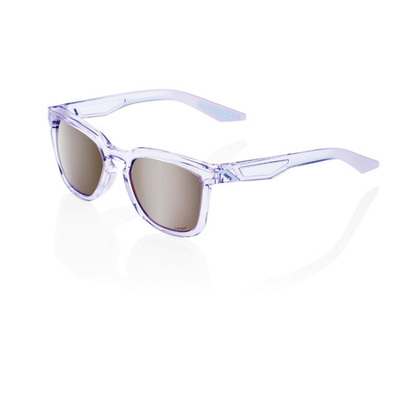 Спортивные очки 100% HUDSON - Polished Translucent Lavender - HiPER Silver Mirror Lens