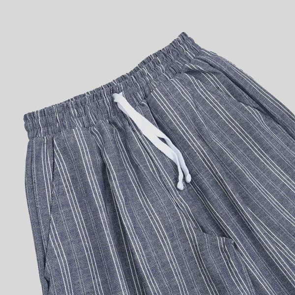 Брюки Striped Baggy Pants Blue - фото 8
