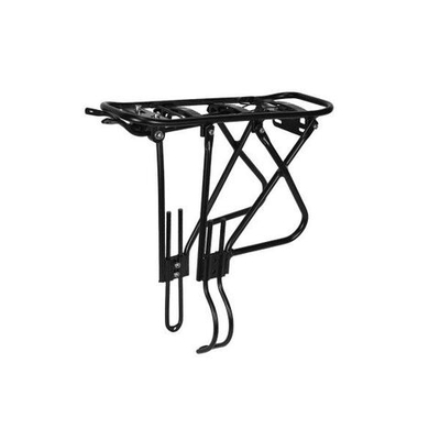 Багажник 24"-28" HX-Y670 для диск. тормозов,алюминий,с защитой для сумок,черный (HQ-0004229)