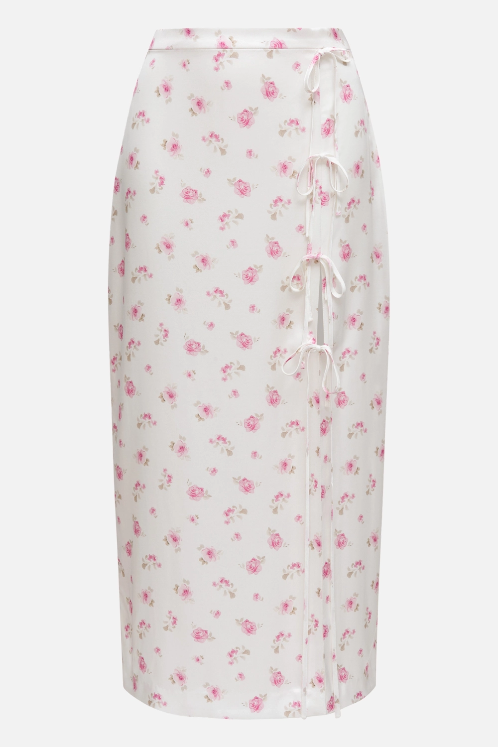 Юбка-миди с завязками