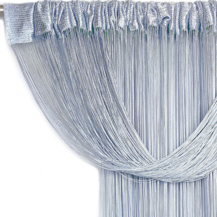 Кисея плотная однотонная - серая, 300 х 280 см. Арт.7