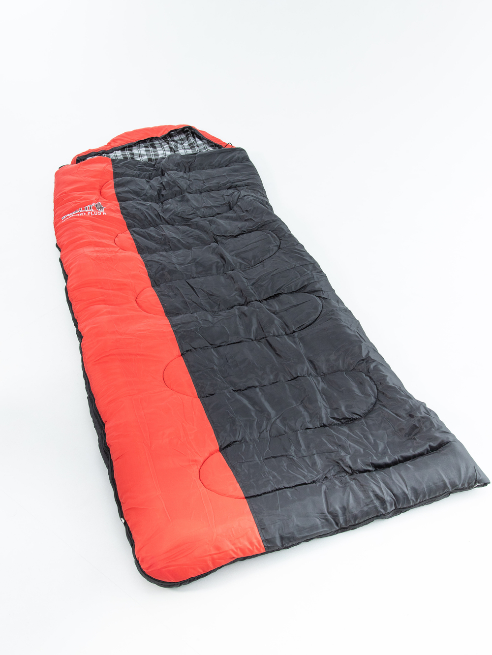 Спальный мешок MAXFORT PLUS R-zip до -15C (одеяло/подгол.фланель 195+35X90)INDI