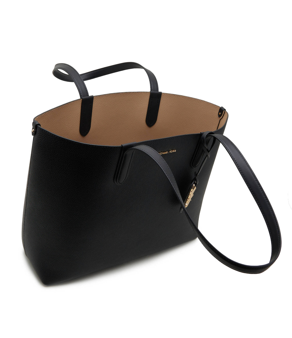 Кожаный шопер двухсторонний + поясная сумка Eliza Michael Kors - черный(30F3GZAT4T)