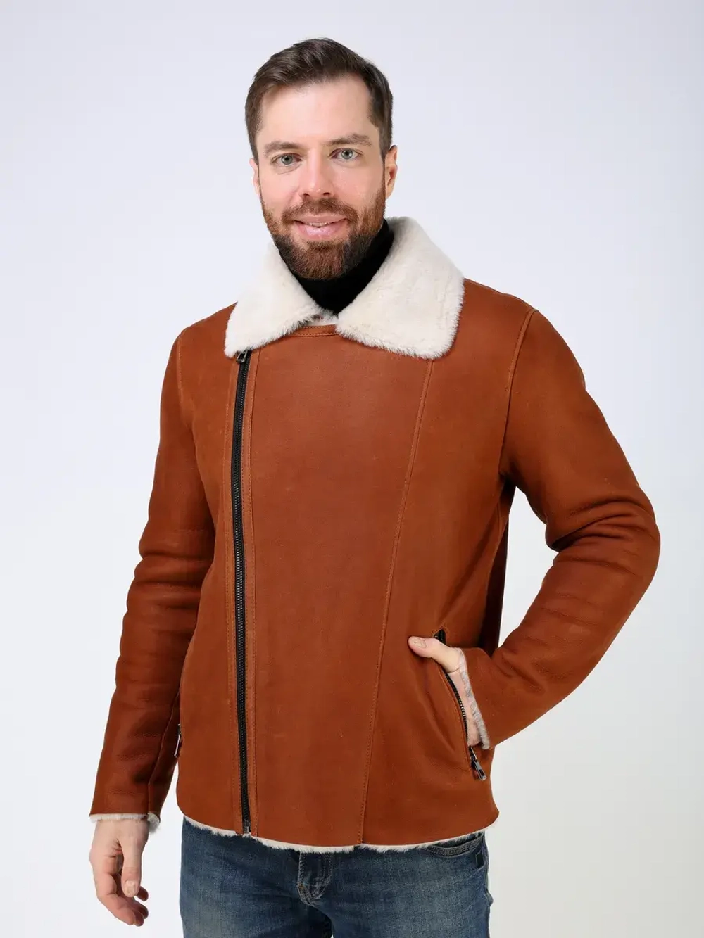 Дубленка зимняя натуральная косуха