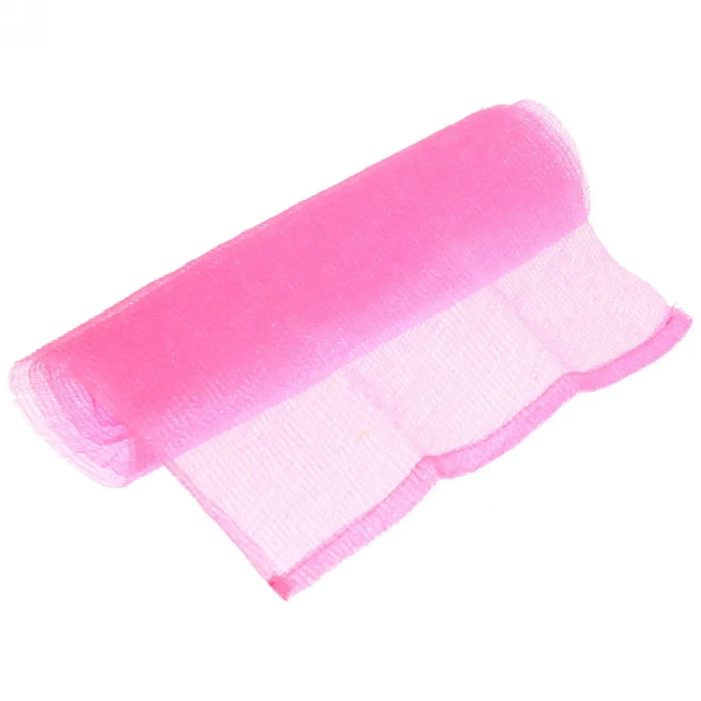 Мочалка для тела скрабирующая «Японская», микс 4-5 цветов, 30*90см (зип пакет и наклейка Ultramarine)✦