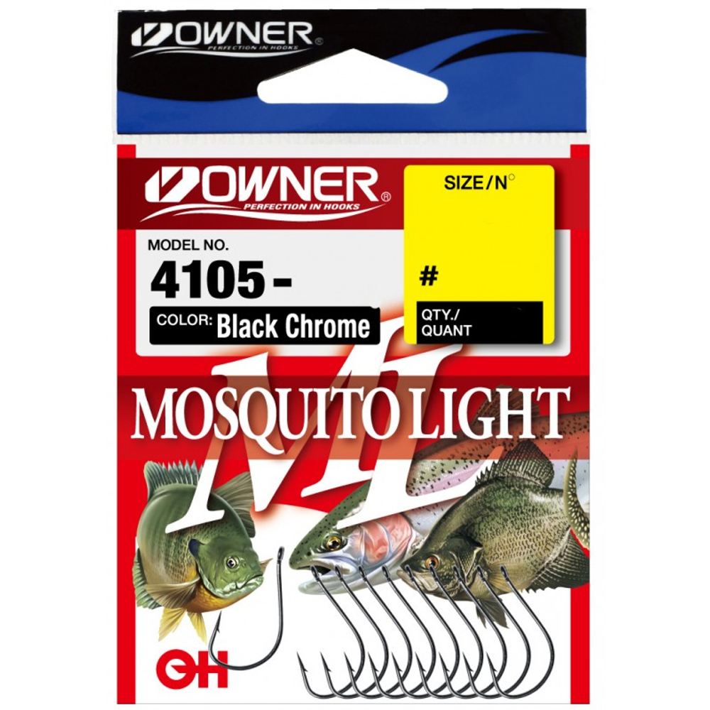 Крючки Owner Mosquito Light BC №10
