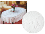 Скатерть 135*180см CROCHET (54*72) овал